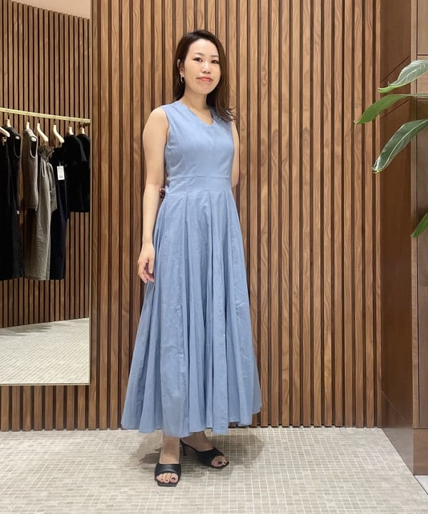 Demi-Luxe BEAMSの【別注】MARIHA / 彗星のワンピース ソリッド Demi-Luxe BEAMSの【別注】MARIHA / 彗星のワンピース ソリッド