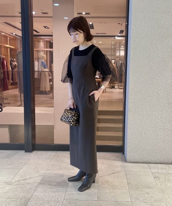 Demi-Luxe BEAMSの【11/14新規値下げ】ダブルクロス キャミソール 