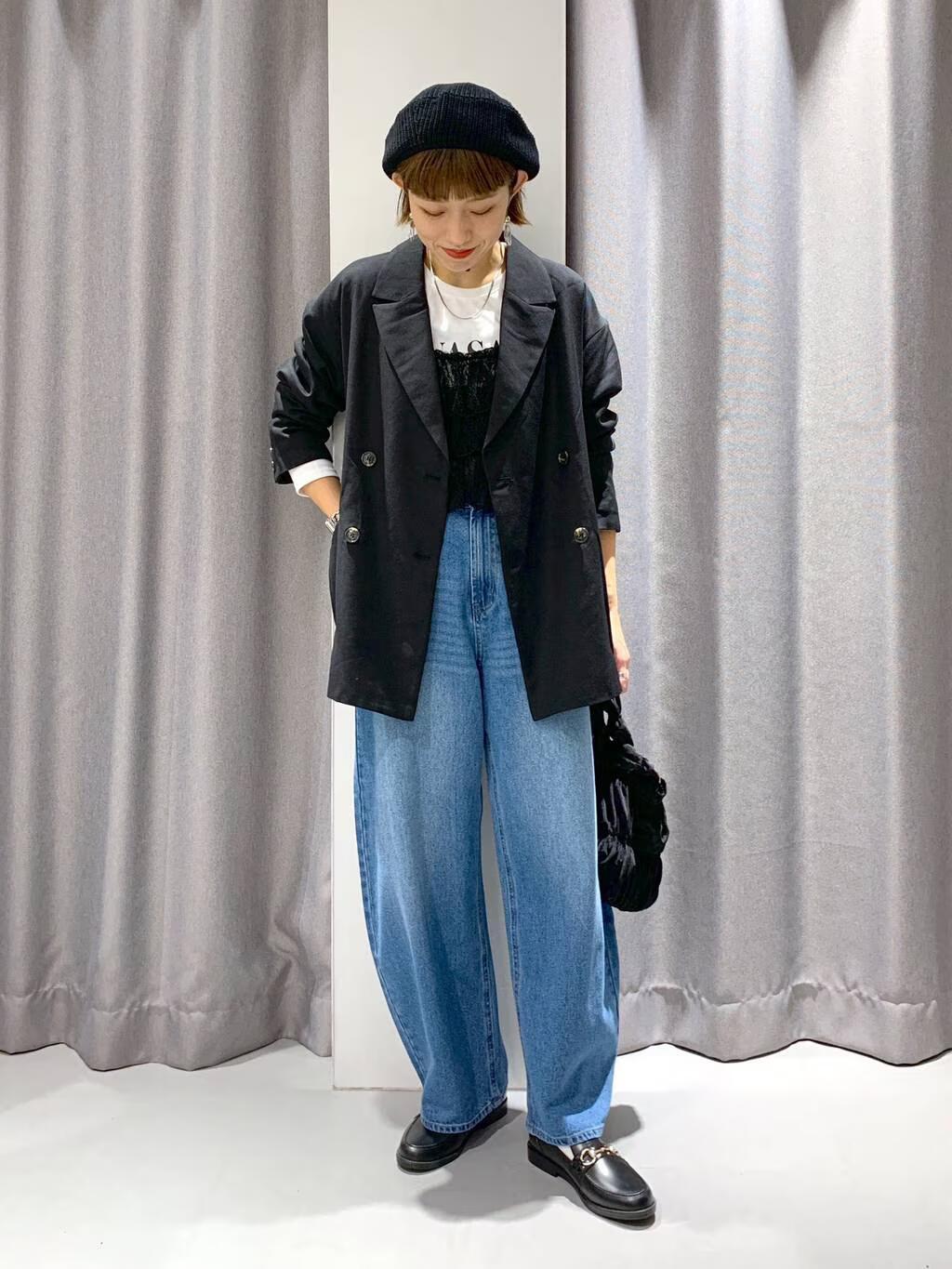 LAKOLEのアソートダブルジャケットを使ったコーディネートを紹介します。｜Rakuten Fashion(楽天ファッション／旧楽天ブランドアベニュー)4546676