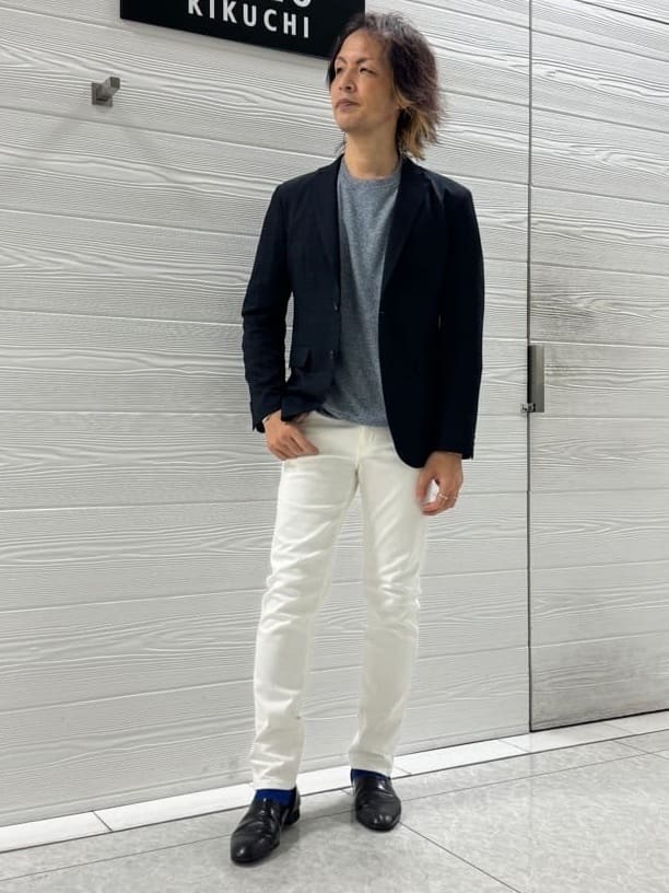 TAKEO KIKUCHIのストレッチ グレンチェック ジャケットを使ったコーディネートを紹介します。｜Rakuten Fashion(楽天ファッション／旧楽天ブランドアベニュー)4552429