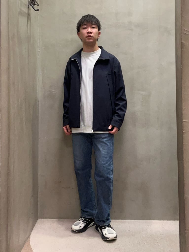 TAKEO KIKUCHIの千鳥格子 ジップアップ ブルゾンを使ったコーディネートを紹介します。｜Rakuten Fashion(楽天ファッション／旧楽天ブランドアベニュー)4553381