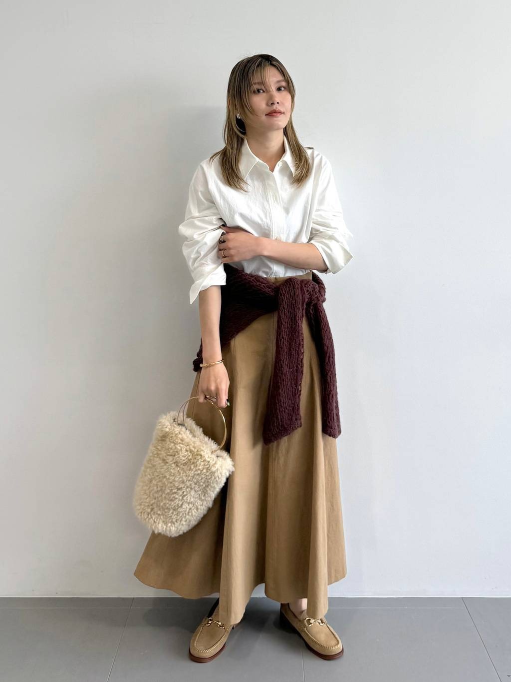 BABYLONE×柳橋唯コラボ オーバーシャツ 3月末まで掲載