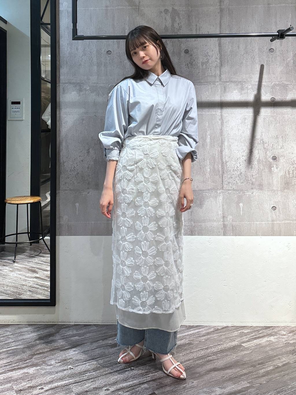 mysty womanのレイヤードライクナロースカートを使ったコーディネートを紹介します。｜Rakuten Fashion(楽天ファッション／旧楽天ブランドアベニュー)4559495