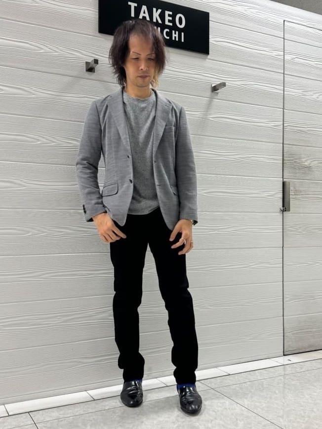 TAKEO KIKUCHIの【Made in JAPAN】カネマサ メランジ カットソーを使ったコーディネートを紹介します。｜Rakuten Fashion(楽天ファッション／旧楽天ブランドアベニュー)4560035