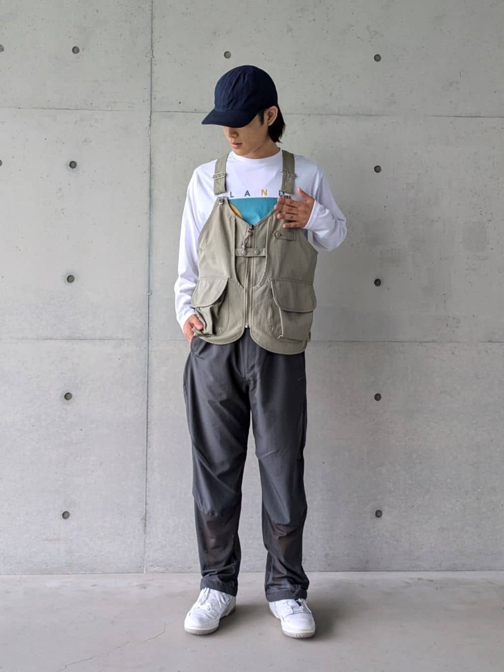 Snow PeakのTAKIBI Ripstop Vestを使ったコーディネートを紹介します。｜Rakuten Fashion(楽天ファッション／旧楽天ブランドアベニュー)4560875