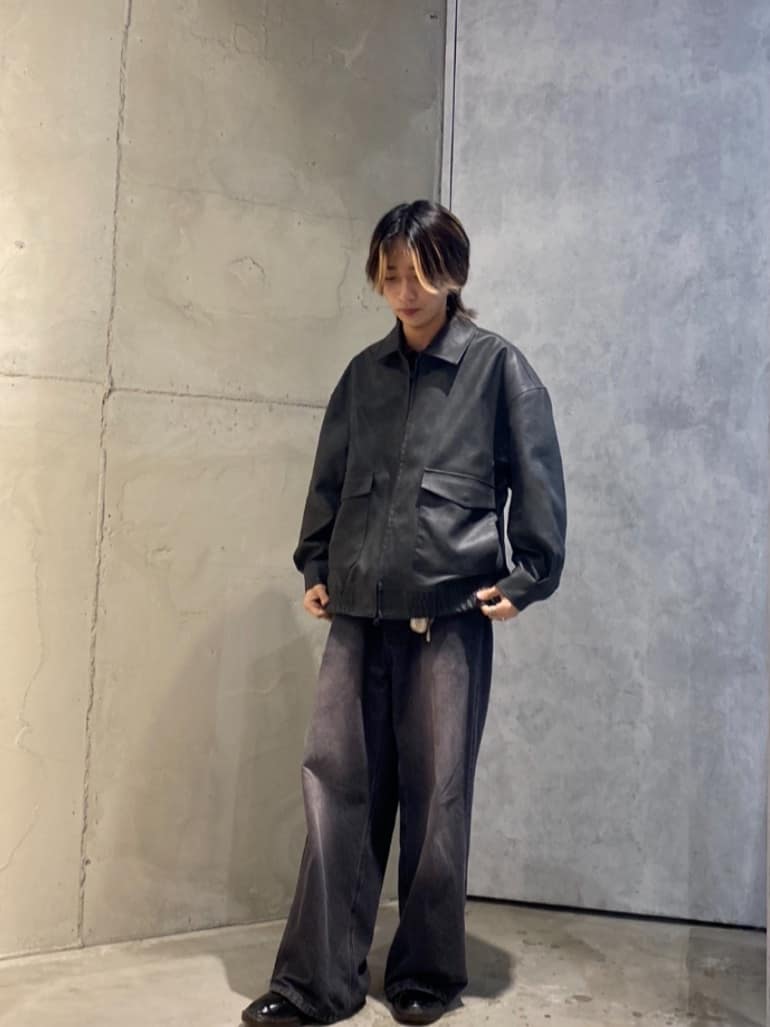 tk.TAKEO KIKUCHIのA-2シンセティックレザーブルゾンを使ったコーディネートを紹介します。｜Rakuten Fashion(楽天ファッション／旧楽天ブランドアベニュー)4561138