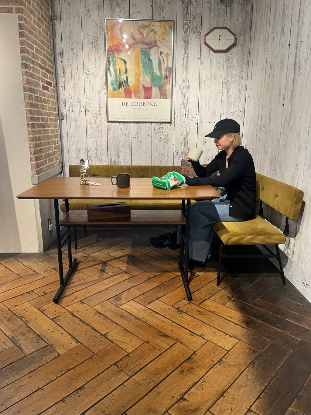 journal standard FurnitureのLEATHER COASTER CML レザーコースター キャメルを使ったコーディネートを紹介します。｜Rakuten Fashion(楽天ファッション／旧楽天ブランドアベニュー)4564796
