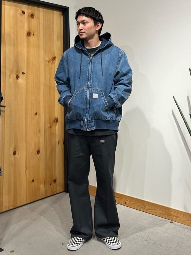 WORKWEAR POTRERO デニム フーディー Levi'sのWORKWEAR POTRERO デニム