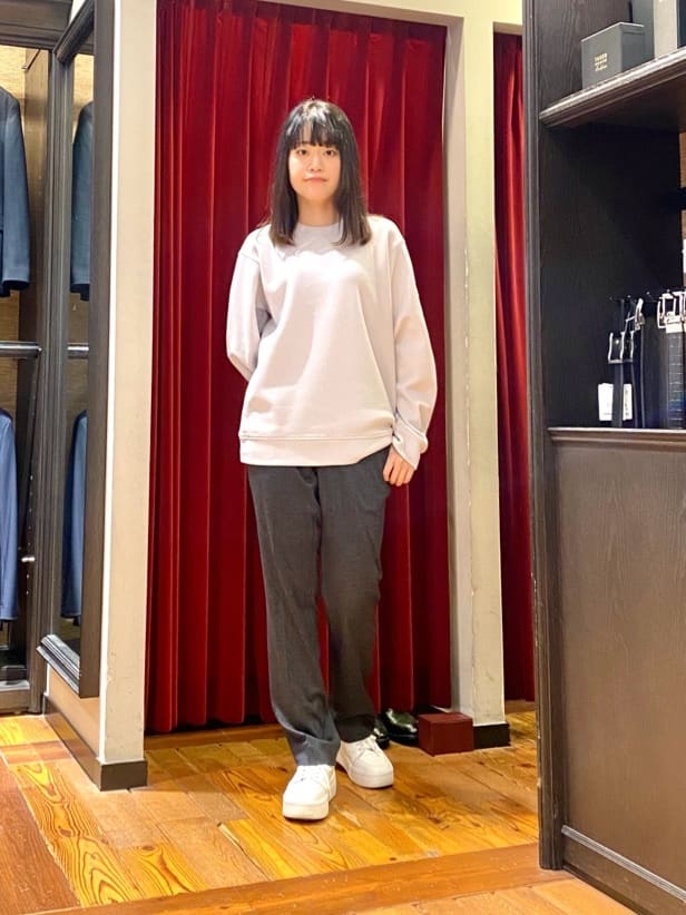 TAKEO KIKUCHIの【ONOFF対応】TRダブルニット ストレッチパンツを使ったコーディネートを紹介します。｜Rakuten Fashion(楽天ファッション／旧楽天ブランドアベニュー)4580646