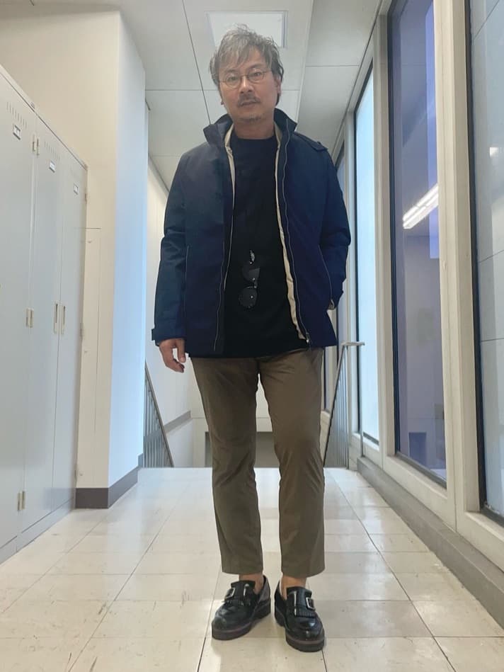 TAKEO KIKUCHIの【軽量アウター】エレクティブ シェル ブルゾンを使ったコーディネートを紹介します。｜Rakuten Fashion(楽天ファッション／旧楽天ブランドアベニュー)4585839