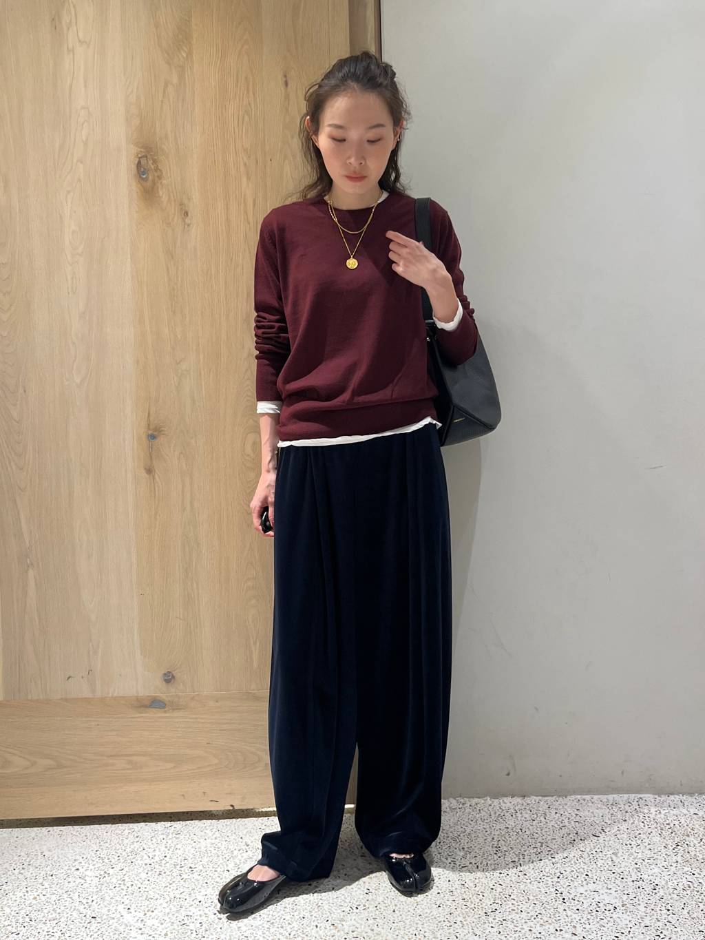 Curensology ベロアドロストパンツ Curensology(カレンソロジー)｜ベロアドロストパンツ/ブラック の通販