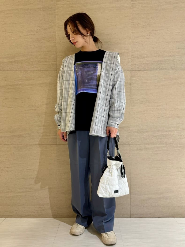 tk.TAKEO KIKUCHIのコラージュカットソーを使ったコーディネートを紹介します。｜Rakuten Fashion(楽天ファッション／旧楽天ブランドアベニュー)4595762