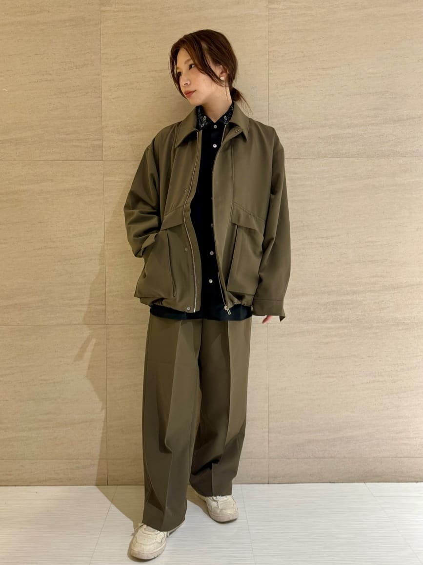 tk.TAKEO KIKUCHIのミリタリーショートブルゾンを使ったコーディネートを紹介します。｜Rakuten Fashion(楽天ファッション／旧楽天ブランドアベニュー)4595763