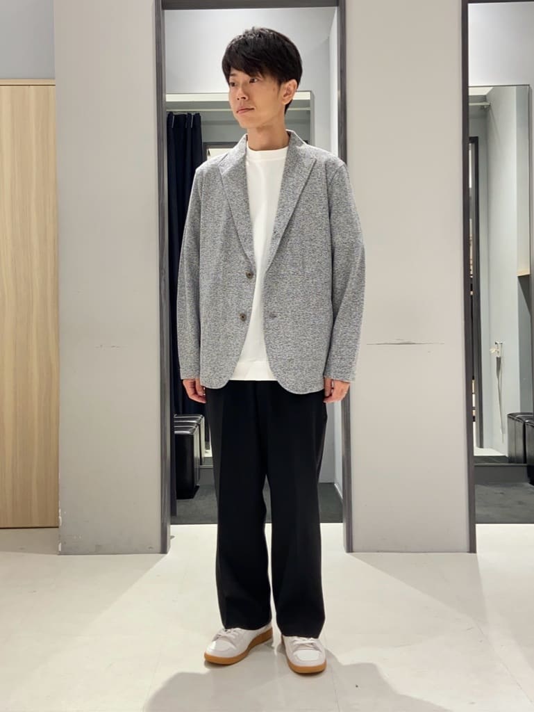 TAKEO KIKUCHIの【抗菌防臭/5サイズ展開】ハイゲージポンチ Tシャツを使ったコーディネートを紹介します。｜Rakuten Fashion(楽天ファッション／旧楽天ブランドアベニュー)4609782