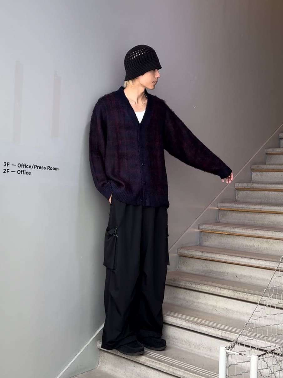 tk.TAKEO KIKUCHIの【全10色】シャギーカーディガンを使ったコーディネートを紹介します。｜Rakuten Fashion(楽天ファッション／旧楽天ブランドアベニュー)4611396