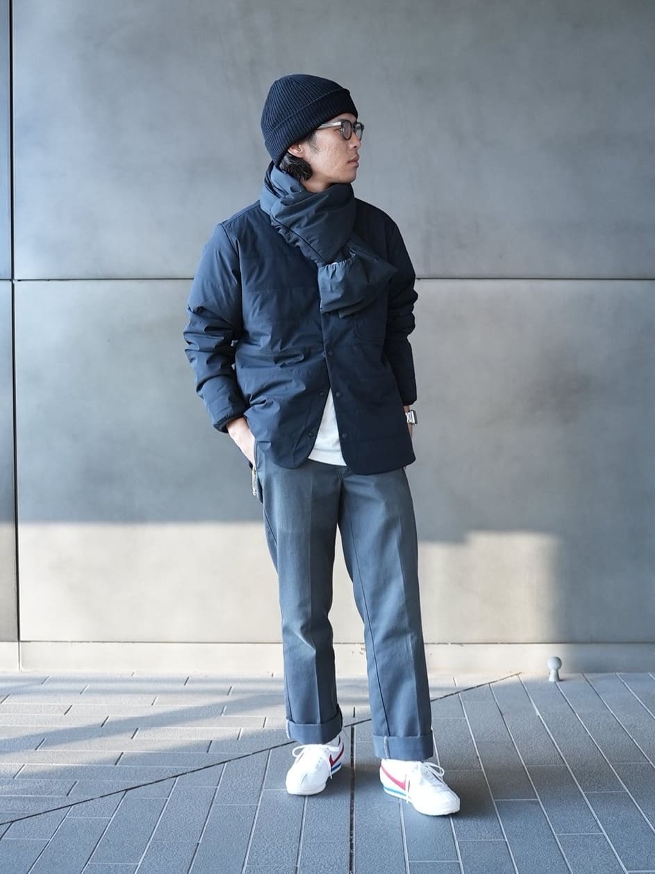 Snow PeakのFlexible Insulated Cardiganを使ったコーディネートを紹介します。｜Rakuten Fashion(楽天ファッション／旧楽天ブランドアベニュー)4611830