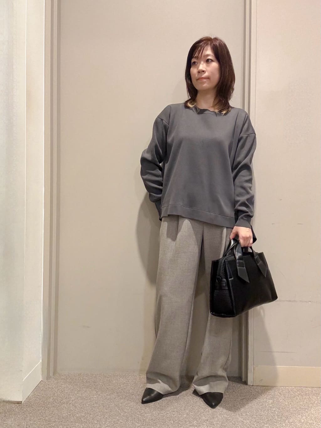 Vinのメッシュドッキングスクエアバッグを使ったコーディネートを紹介します。｜Rakuten Fashion(楽天ファッション／旧楽天ブランドアベニュー)4615005