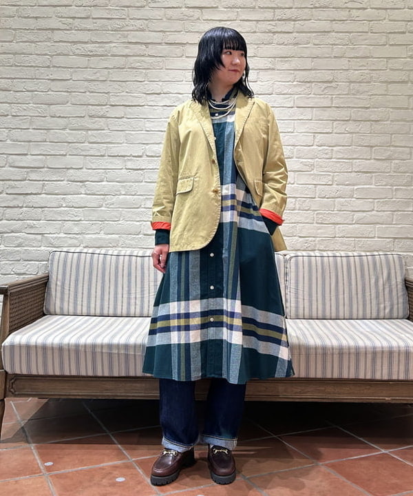 BEAMS WOMENの【1/10再値下げ】ボーイ ビッグタータン ワンピース  