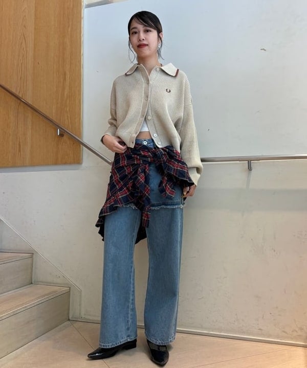 BEAMS WOMENの【ビームスの百名品】FRED PERRY / 別注 Tipped Collar 
