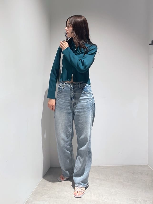 AZUL BY MOUSSY | AZUL DENIM ハイウエストスーパーワイド