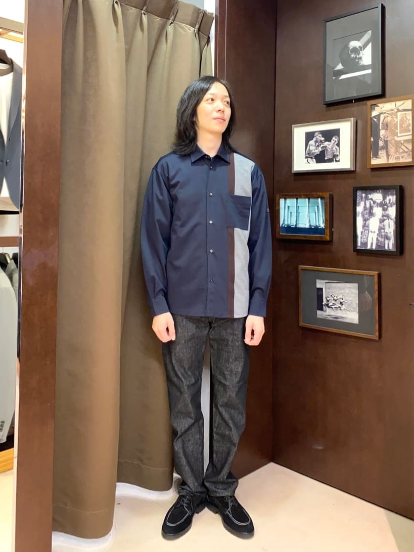 TAKEO KIKUCHIの【モンスターストレッチ】日本製 ワンウォッシュ デニムパンツを使ったコーディネートを紹介します。｜Rakuten Fashion(楽天ファッション／旧楽天ブランドアベニュー)4642988