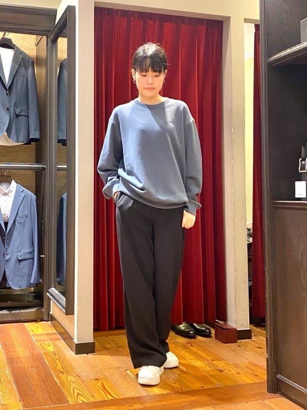 TAKEO KIKUCHIの【THE FLAGSHIP】スーピマ裏毛スウェットを使ったコーディネートを紹介します。｜Rakuten Fashion(楽天ファッション／旧楽天ブランドアベニュー)4643910