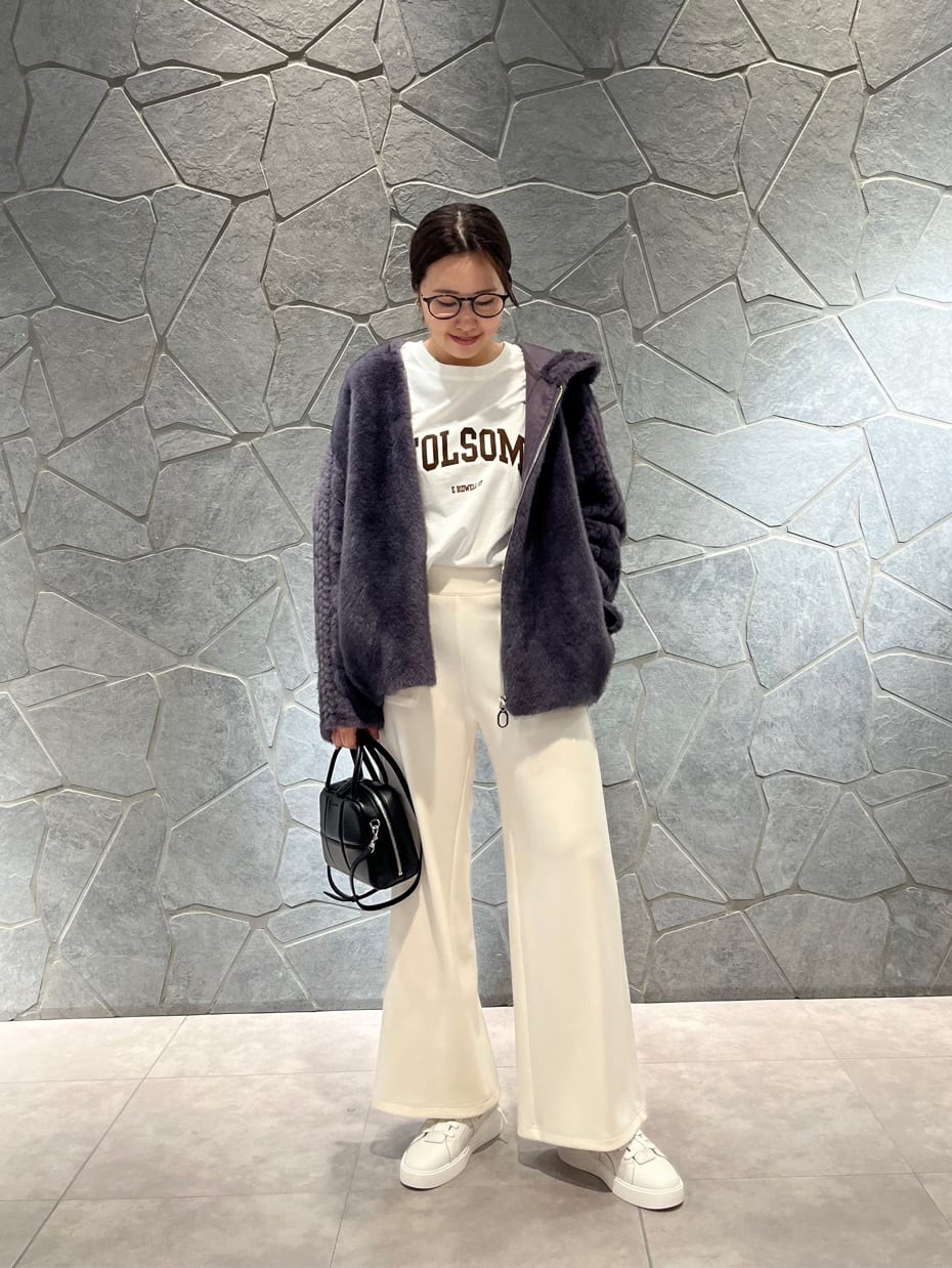 LASUDのPUFF BOWLING Sを使ったコーディネートを紹介します。｜Rakuten Fashion(楽天ファッション／旧楽天ブランドアベニュー)4648702