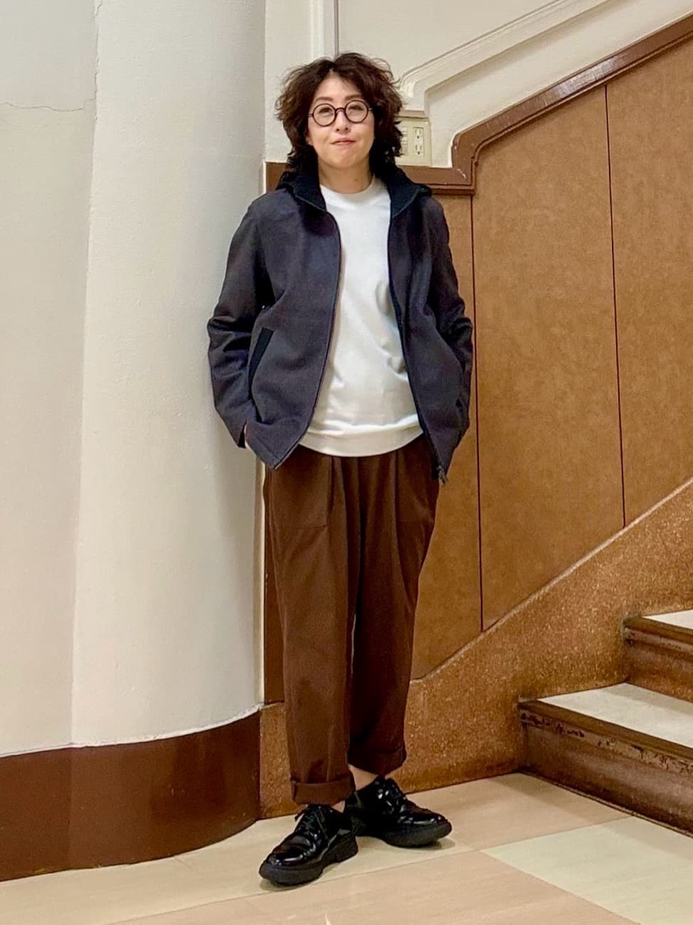 TAKEO KIKUCHIの【DOWN FABRIC】ダウンファブリック フード ZIP UP 