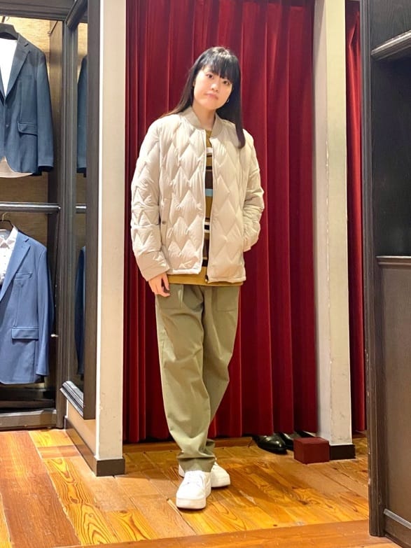 TAKEO KIKUCHIのリップルパネルボーダーカットソーを使ったコーディネートを紹介します。｜Rakuten Fashion(楽天ファッション／旧楽天ブランドアベニュー)4651020