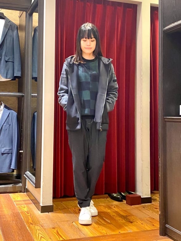 TAKEO KIKUCHIのチェック柄 プルオーバー ニットを使ったコーディネートを紹介します。｜Rakuten Fashion(楽天ファッション／旧楽天ブランドアベニュー)4651022