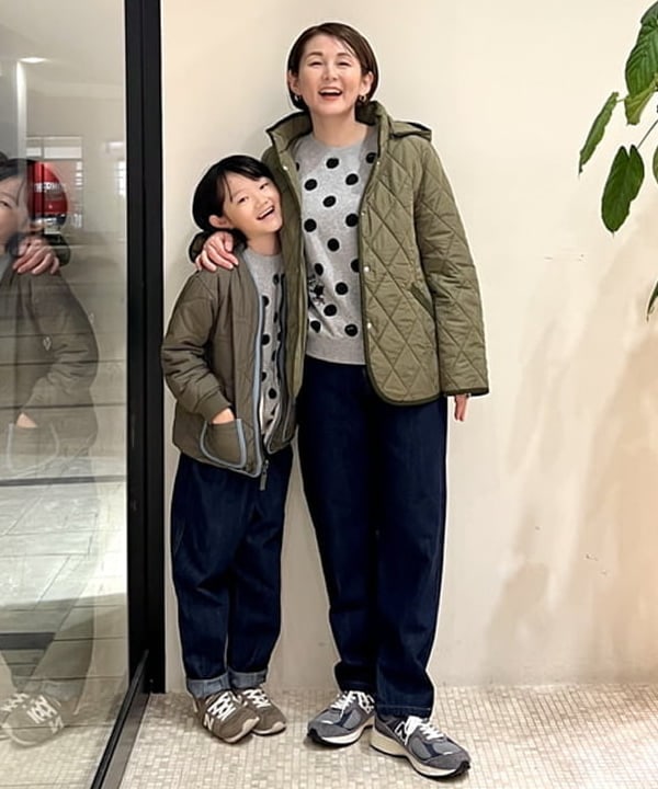 wee9s 【選べるポケット】パーフェクトシルエットダウン ベビーピンク