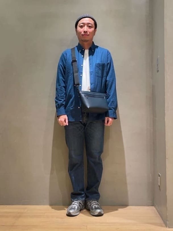 TAKEO KIKUCHIの【撥水】ライトウェイト ミニショルダーバッグを使ったコーディネートを紹介します。｜Rakuten Fashion(楽天ファッション／旧楽天ブランドアベニュー)4659557
