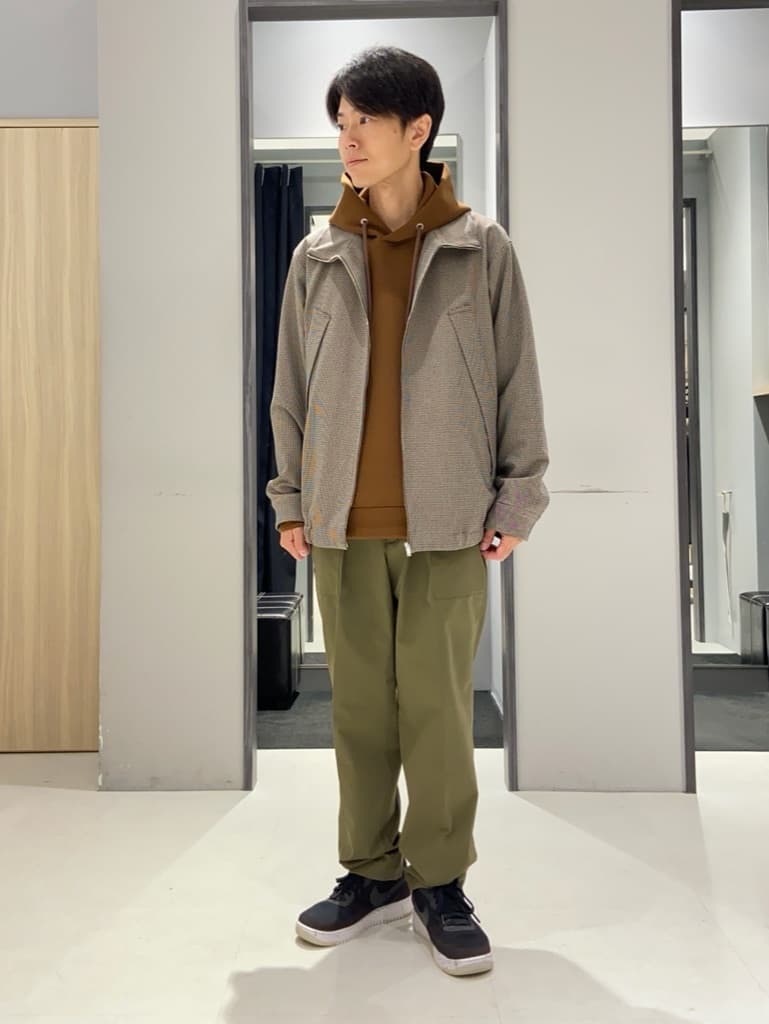 TAKEO KIKUCHIの千鳥格子 ジップアップ ブルゾンを使ったコーディネートを紹介します。｜Rakuten Fashion(楽天ファッション／旧楽天ブランドアベニュー)4667839