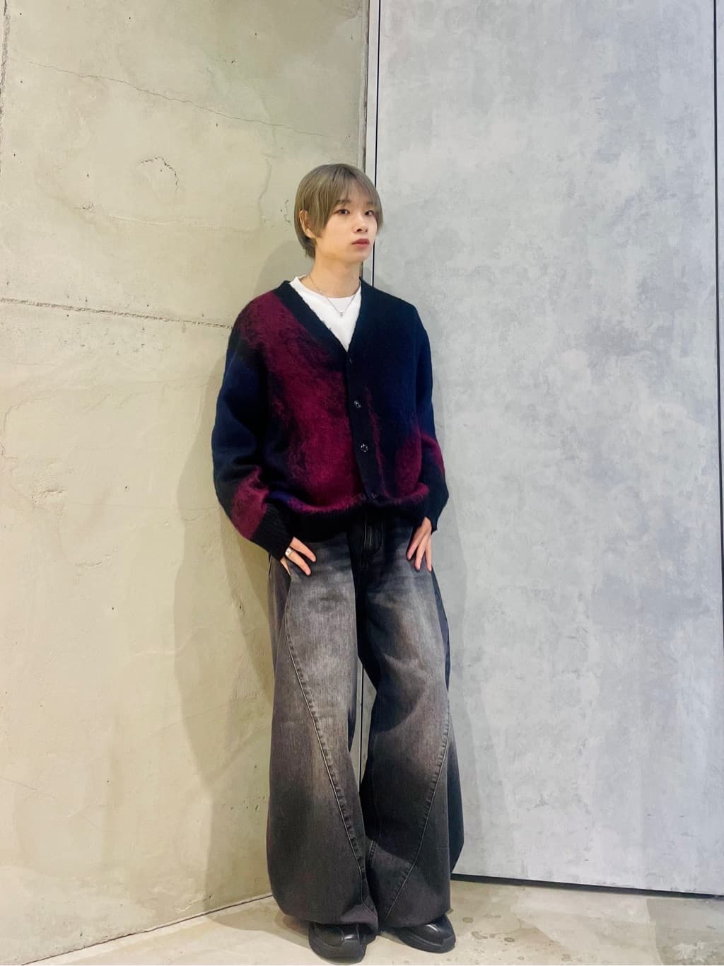 tk.TAKEO KIKUCHIの【全10色】シャギーカーディガンを使ったコーディネートを紹介します。｜Rakuten Fashion(楽天ファッション／旧楽天ブランドアベニュー)4673158