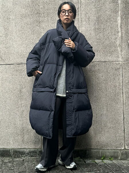 emmiの【金子綾 for emmi】ecoマルチウェイダウンコートを使った 