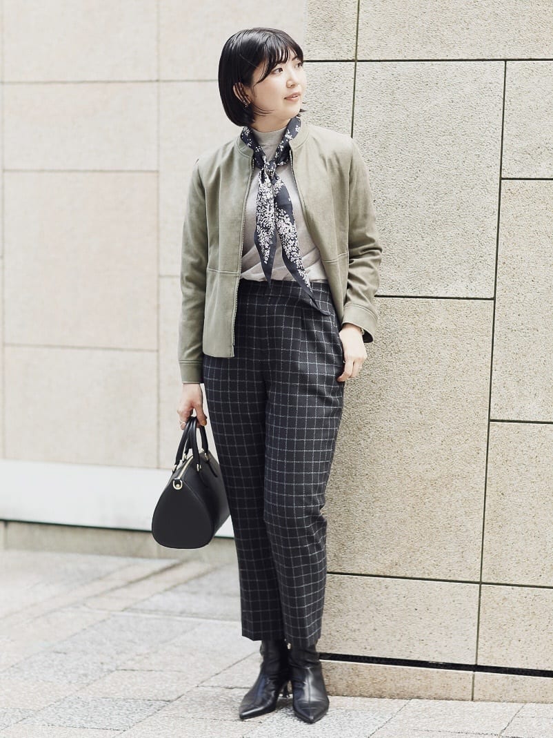 NEWYORKERのフェイクスエード ジップブルゾンを使ったコーディネートを紹介します。｜Rakuten Fashion(楽天ファッション／旧楽天ブランドアベニュー)4698983