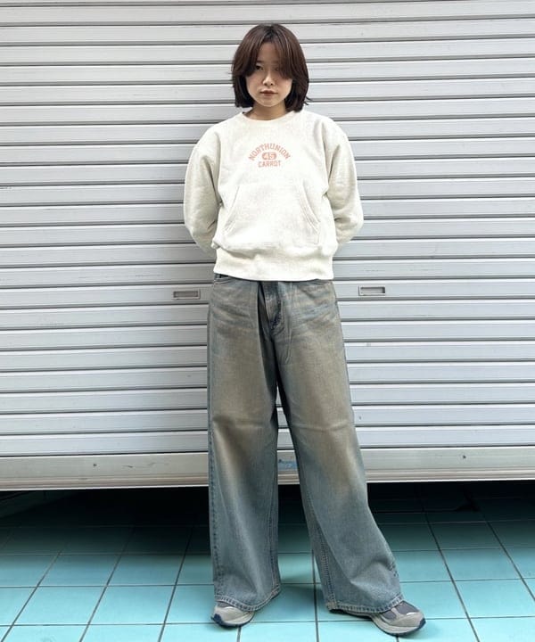 BEAMS MENの【別注】Lee / WIDE FADE BAGGY JEANSを使ったコーディネート | Rakuten  Fashion(楽天ファッション／旧楽天ブランドアベニュー)4699309