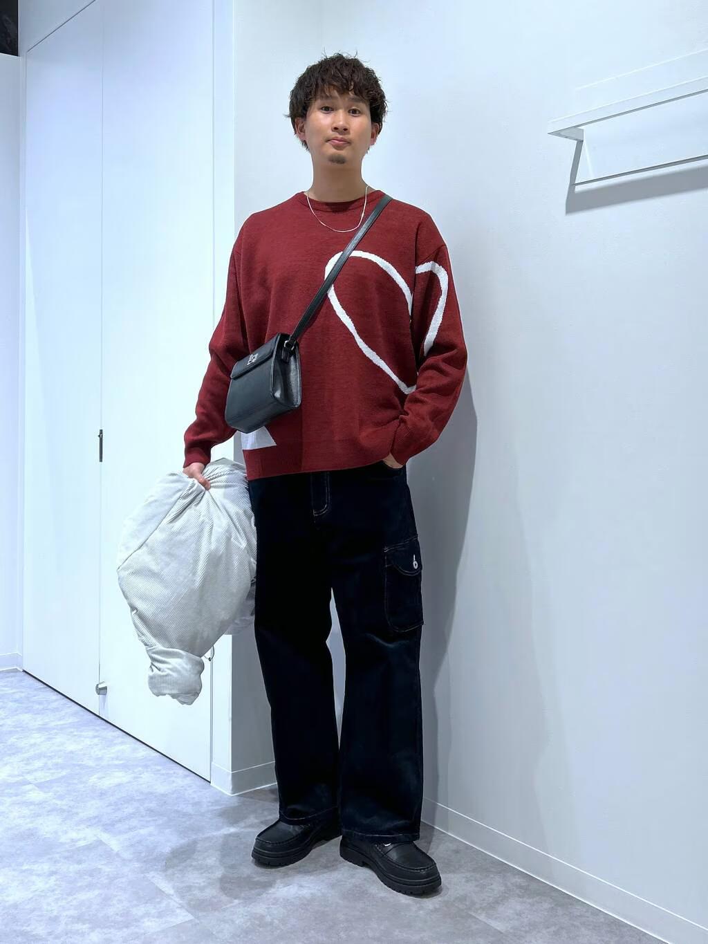 LAKOLEのラインモチーフニットプルオーバーを使ったコーディネートを紹介します。｜Rakuten Fashion(楽天ファッション／旧楽天ブランドアベニュー)4703282