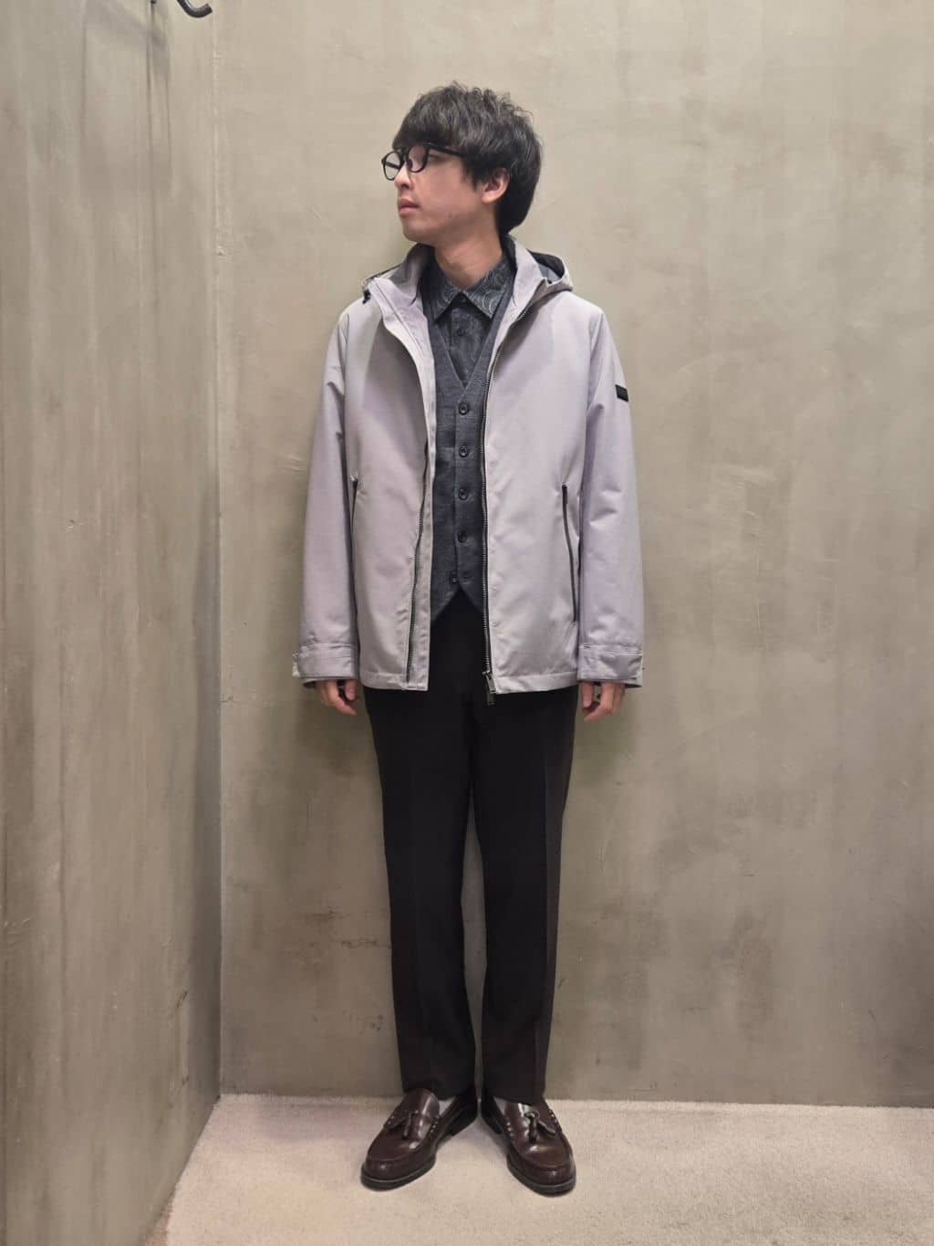 TAKEO KIKUCHIの【ジャカード織】ペイズリー総柄 シャツを使ったコーディネートを紹介します。｜Rakuten Fashion(楽天ファッション／旧楽天ブランドアベニュー)4703374