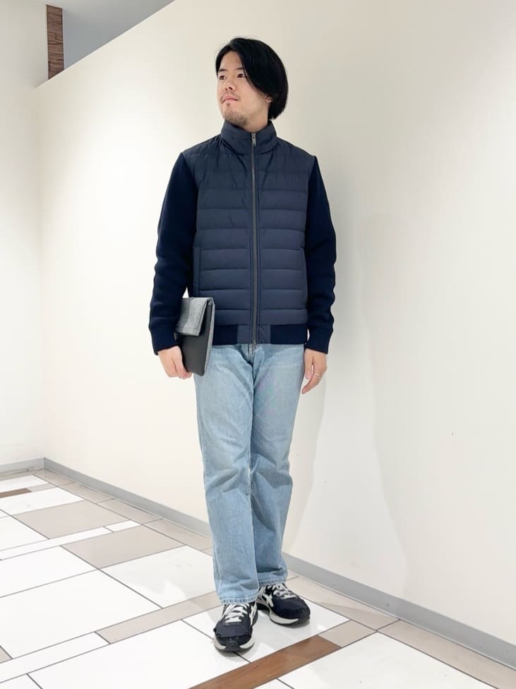 TAKEO KIKUCHIの【コンパクトダウン】ニットコンビ ダウンブルゾンを使ったコーディネートを紹介します。｜Rakuten Fashion(楽天ファッション／旧楽天ブランドアベニュー)4703912