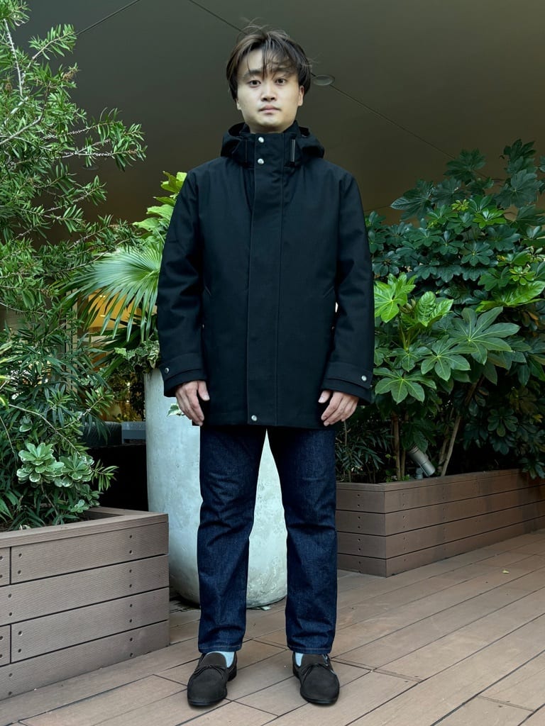 TAKEO KIKUCHIの【3WAY】ドビー ダウンライナー付 ブルゾンを使ったコーディネートを紹介します。｜Rakuten Fashion(楽天ファッション／旧楽天ブランドアベニュー)4713144