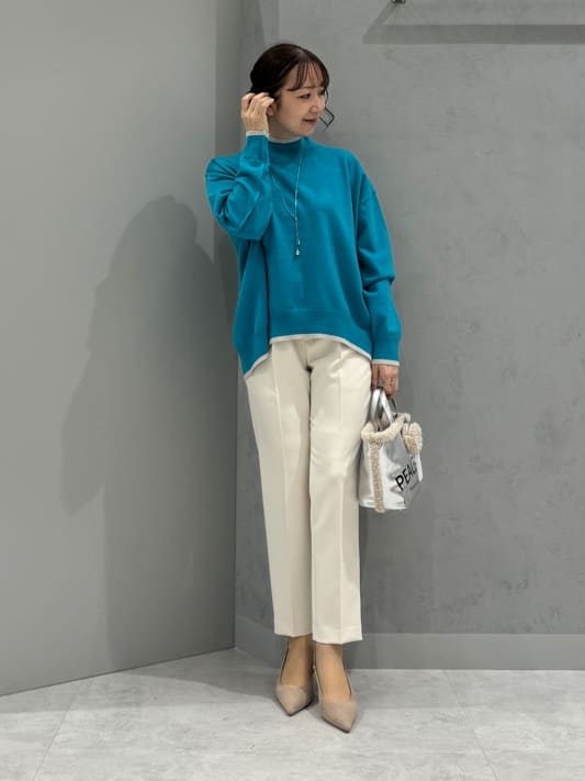 VinのPEACEFULメタリックボアミニバッグを使ったコーディネートを紹介します。｜Rakuten Fashion(楽天ファッション／旧楽天ブランドアベニュー)4720517