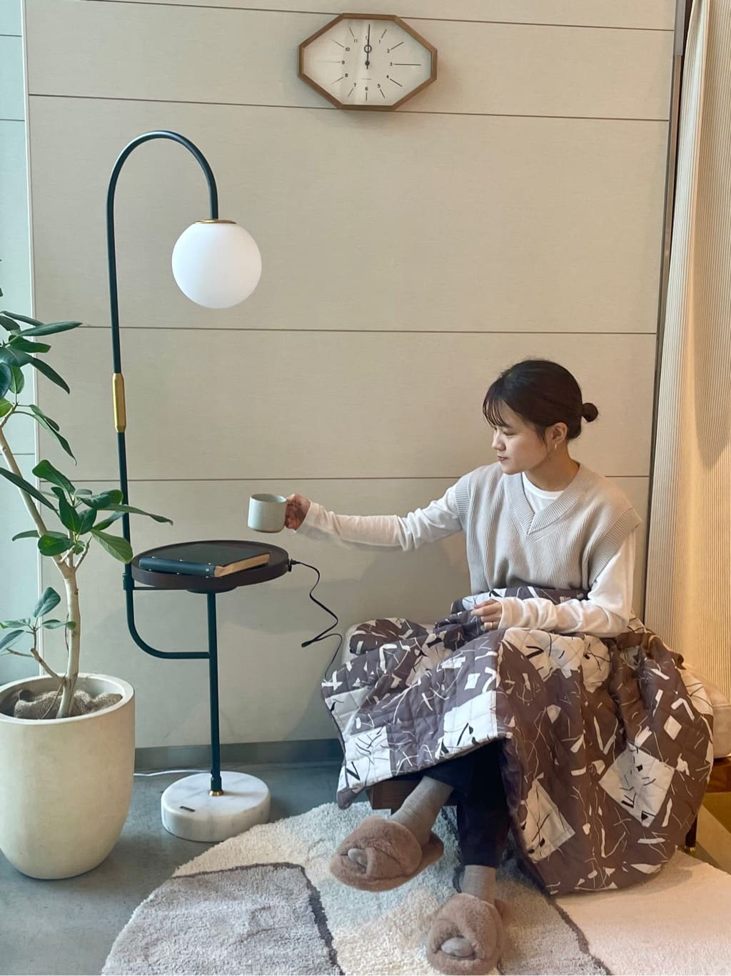 journal standard Furnitureの★Bellmonte Wall clock 壁掛け 時計を使ったコーディネートを紹介します。｜Rakuten Fashion(楽天ファッション／旧楽天ブランドアベニュー)4725900