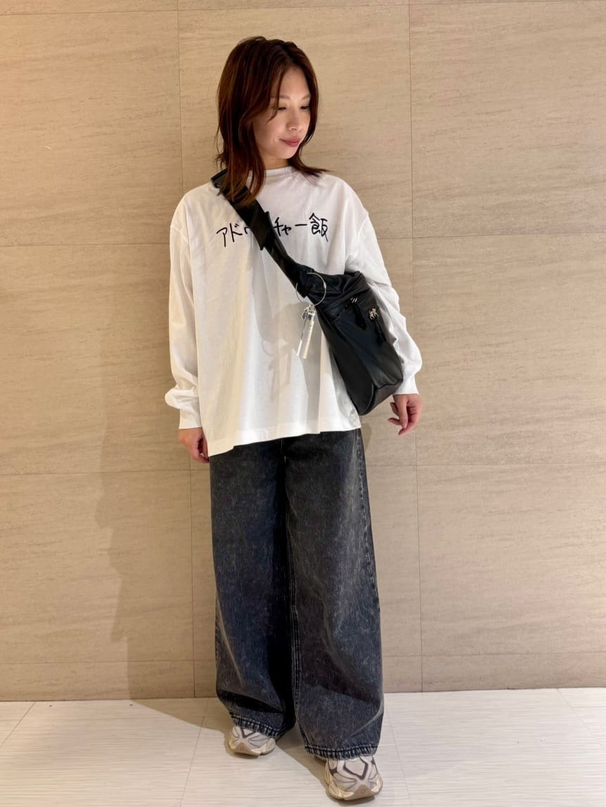 tk.TAKEO KIKUCHIのKen Kagami*tk.TAKEO KIKUCHI アドベンチャー飯ロングリーブTシャツを使ったコーディネートを紹介します。｜Rakuten Fashion(楽天ファッション／旧楽天ブランドアベニュー)4732479