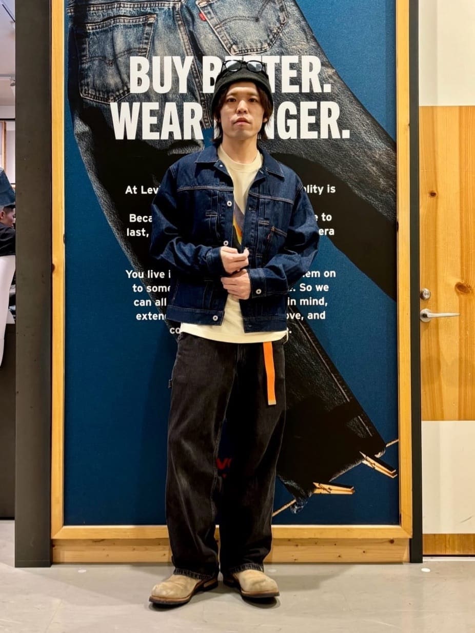 Levi'sのSILVERTABTM バギーカーペンター ブラック I AM