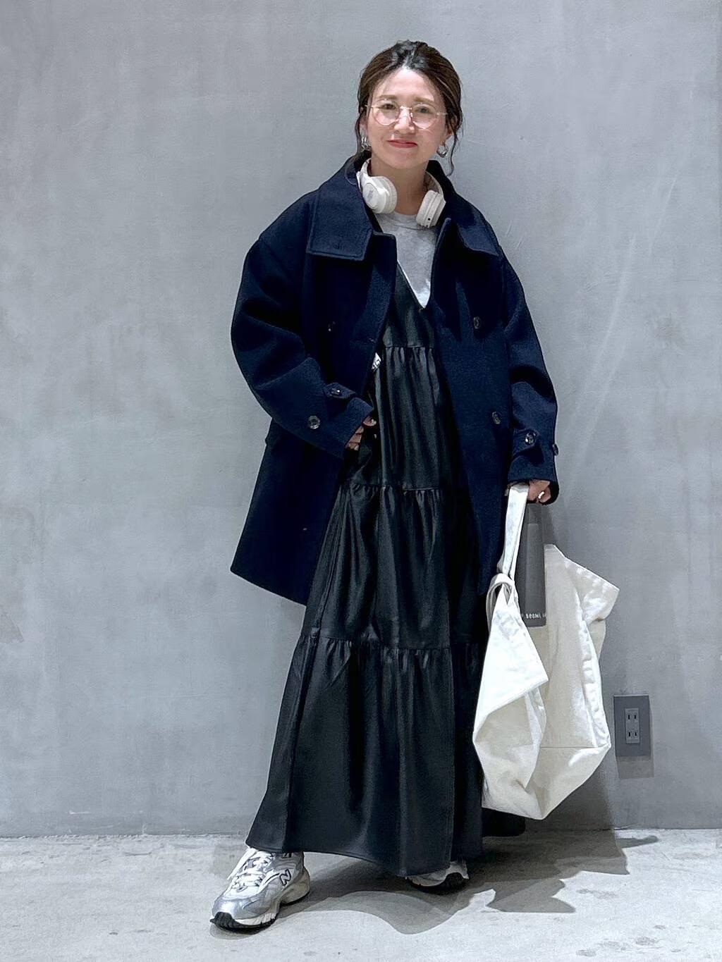 LAKOLEのウーリーテックミドルコートを使ったコーディネートを紹介します。｜Rakuten Fashion(楽天ファッション／旧楽天ブランドアベニュー)4736328