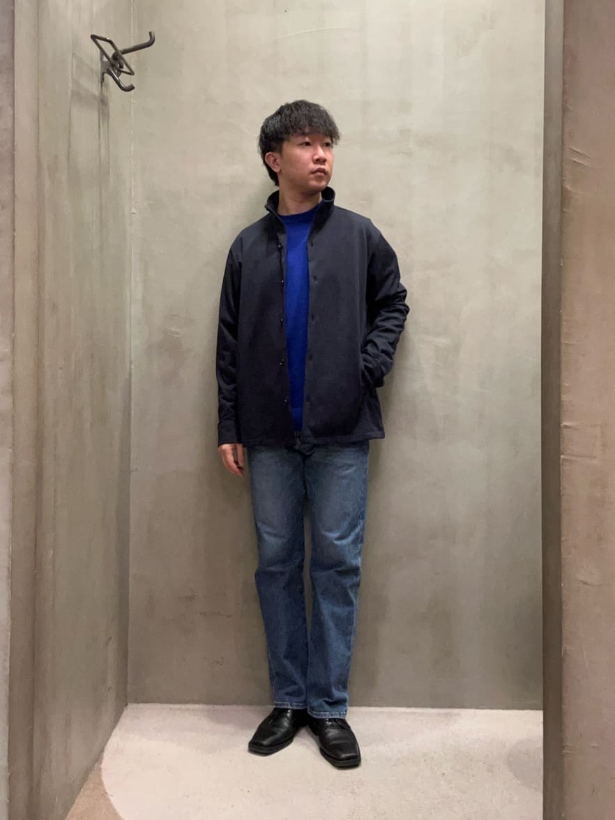 TAKEO KIKUCHIの【アンチピリング】クルーネック ニットを使ったコーディネートを紹介します。｜Rakuten Fashion(楽天ファッション／旧楽天ブランドアベニュー)4736766