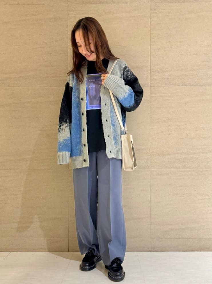 tk.TAKEO KIKUCHIの【全10色】シャギーカーディガンを使ったコーディネートを紹介します。｜Rakuten Fashion(楽天ファッション／旧楽天ブランドアベニュー)4737043