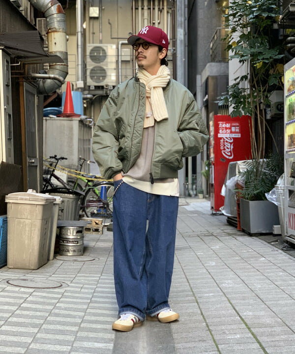 BEAMS OUTLETのMA-1を使ったコーディネートを紹介します。｜Rakuten Fashion(楽天ファッション／旧楽天ブランドアベニュー)4737495