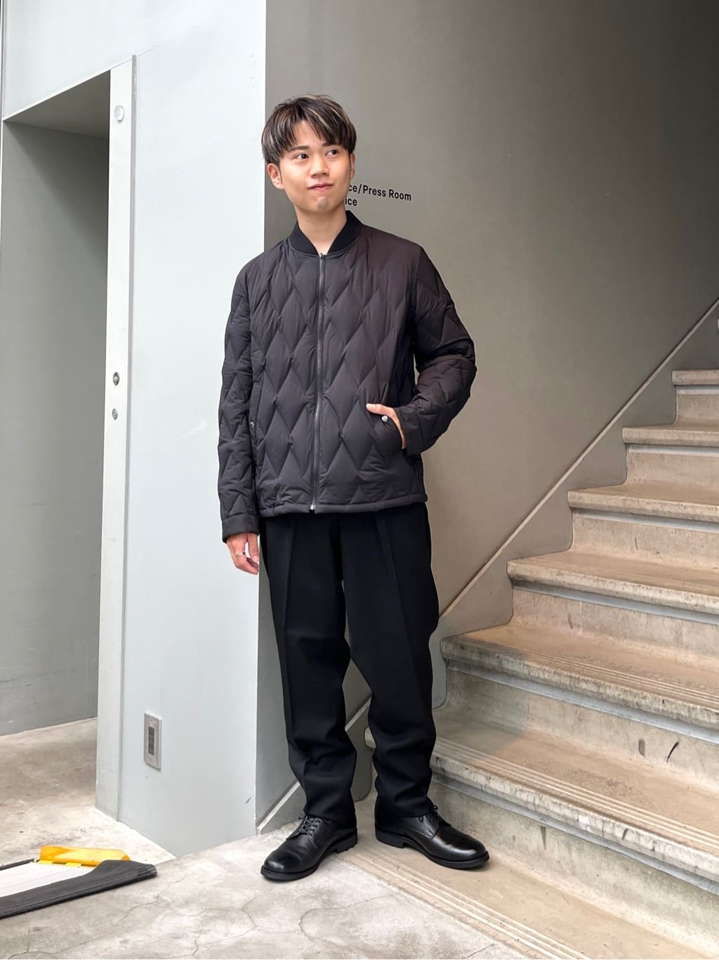 TAKEO KIKUCHIの【軽量アウター】エレクティブ キルト ブルゾンを使ったコーディネートを紹介します。｜Rakuten Fashion(楽天ファッション／旧楽天ブランドアベニュー)4737701